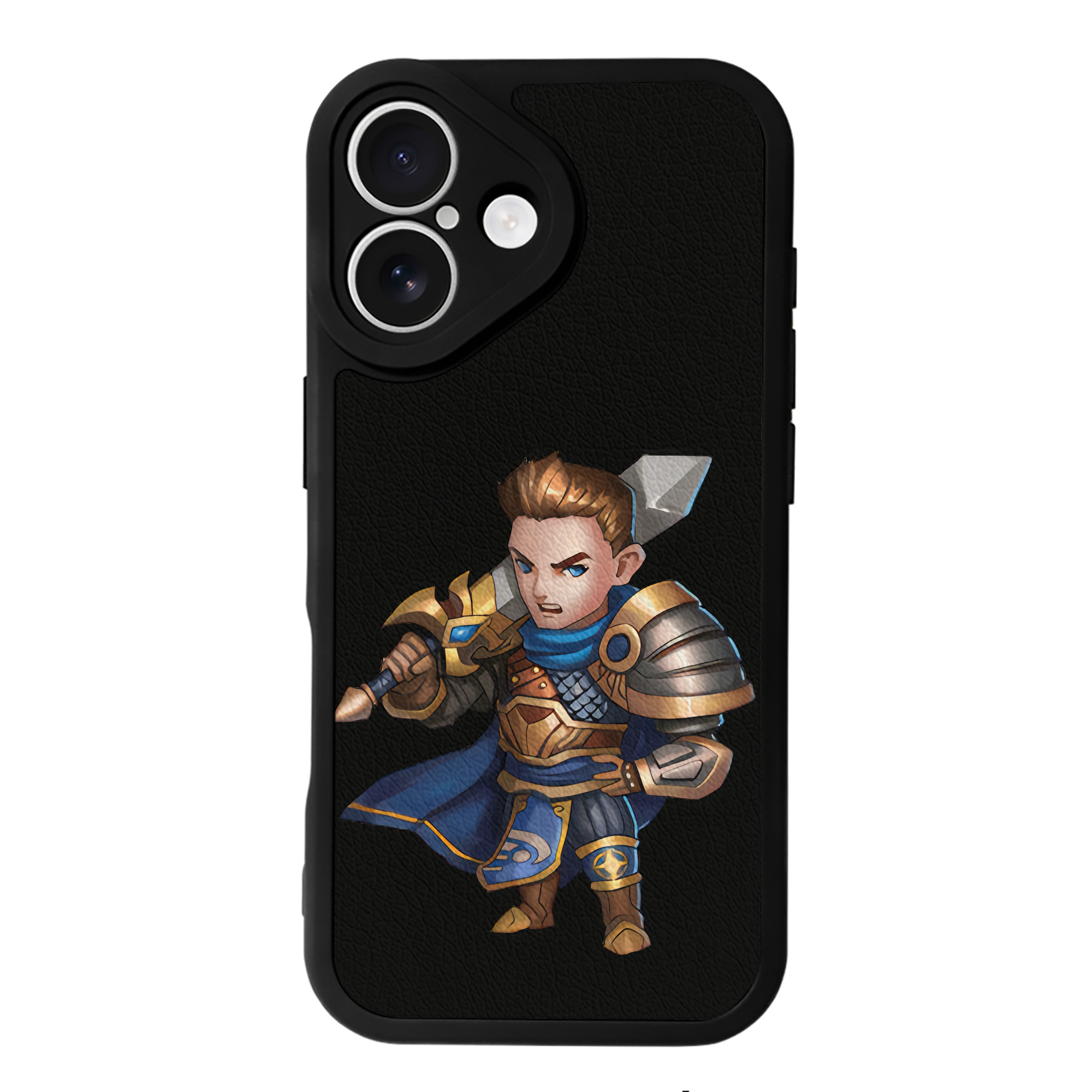 （画像用） リーグ・オブ・レジェンド League of Legends LOL 【iPhone 16シリーズ対応】シリコンスマホケース（レザー調） 材質：シリコン